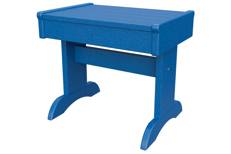 Patiova Recycled Plastic Adirondack Rectangular End Table - LEAD TIME TO SHIP 6 WEEKS OR LESS