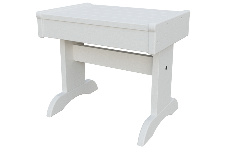 Patiova Recycled Plastic Adirondack Rectangular End Table - LEAD TIME TO SHIP 6 WEEKS OR LESS