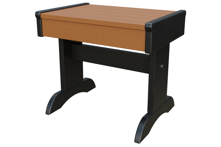 Patiova Recycled Plastic Adirondack Rectangular End Table - LEAD TIME TO SHIP 6 WEEKS OR LESS