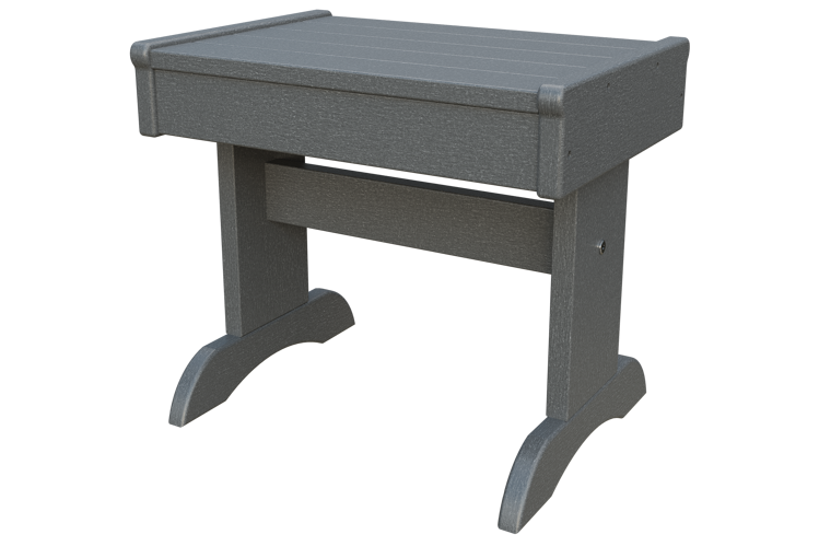 Patiova Recycled Plastic Adirondack Rectangular End Table - LEAD TIME TO SHIP 6 WEEKS OR LESS