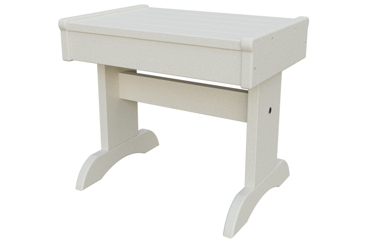 Patiova Recycled Plastic Adirondack Rectangular End Table - LEAD TIME TO SHIP 6 WEEKS OR LESS