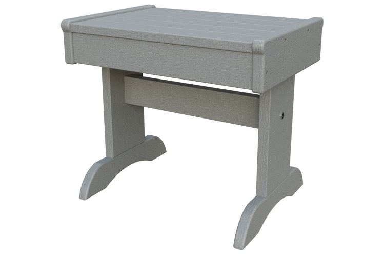 Patiova Recycled Plastic Adirondack Rectangular End Table - LEAD TIME TO SHIP 6 WEEKS OR LESS