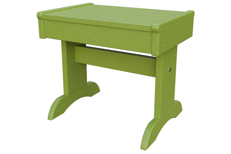 Patiova Recycled Plastic Adirondack Rectangular End Table - LEAD TIME TO SHIP 6 WEEKS OR LESS