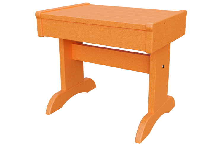 Patiova Recycled Plastic Adirondack Rectangular End Table - LEAD TIME TO SHIP 6 WEEKS OR LESS