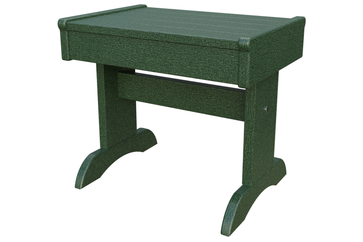 Patiova Recycled Plastic Adirondack Rectangular End Table - LEAD TIME TO SHIP 6 WEEKS OR LESS