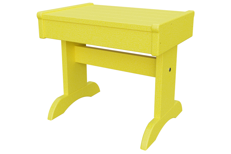 Patiova Recycled Plastic Adirondack Rectangular End Table - LEAD TIME TO SHIP 6 WEEKS OR LESS