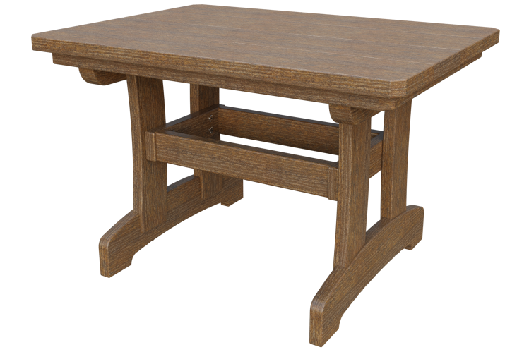 Patiova Recycled Plastic Adirondack Rectangle Coffee Table - LEAD TIME TO SHIP 6 WEEKS OR LESS