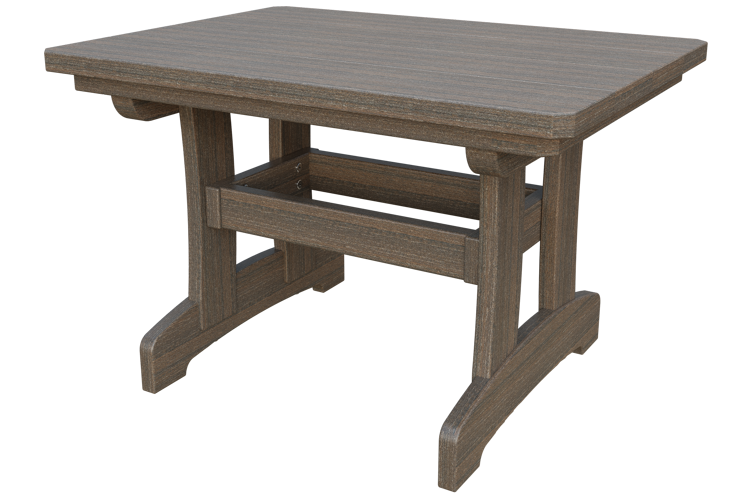 Patiova Recycled Plastic Adirondack Rectangle Coffee Table - LEAD TIME TO SHIP 6 WEEKS OR LESS