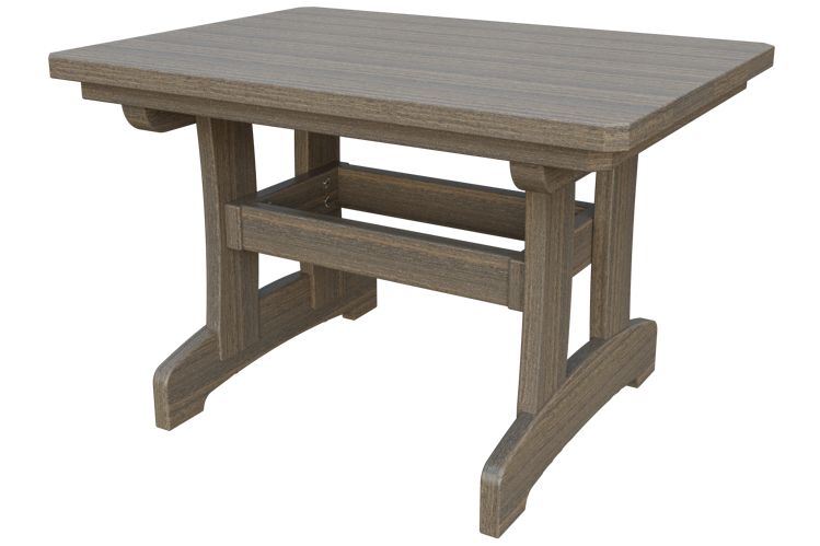 Patiova Recycled Plastic Adirondack Rectangle Coffee Table - LEAD TIME TO SHIP 6 WEEKS OR LESS