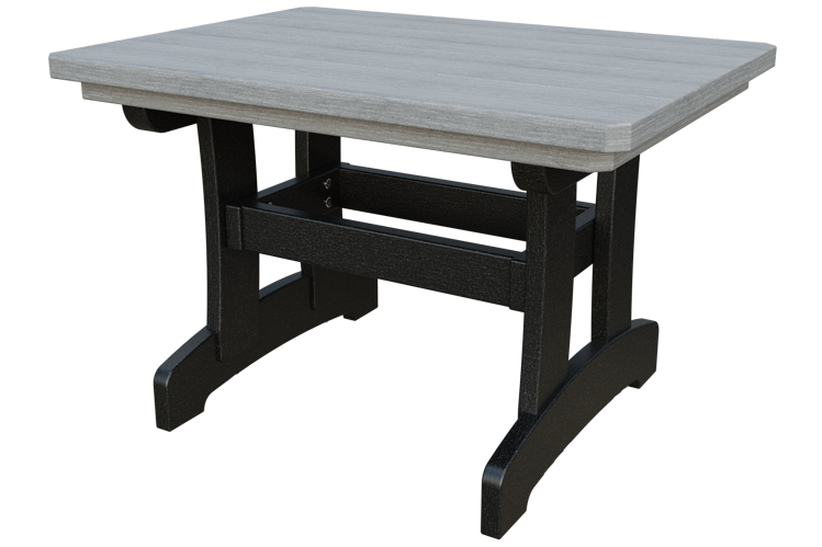 Patiova Recycled Plastic Adirondack Rectangle Coffee Table - LEAD TIME TO SHIP 6 WEEKS OR LESS