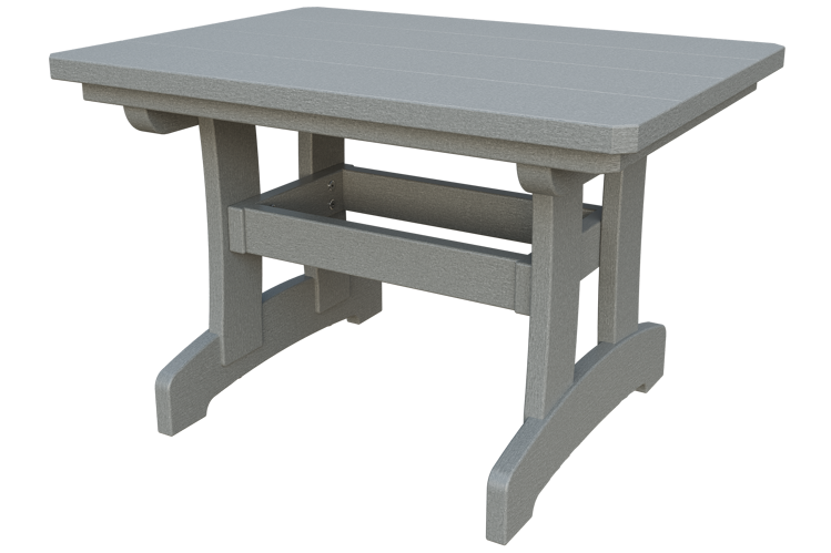 Patiova Recycled Plastic Adirondack Rectangle Coffee Table - LEAD TIME TO SHIP 6 WEEKS OR LESS