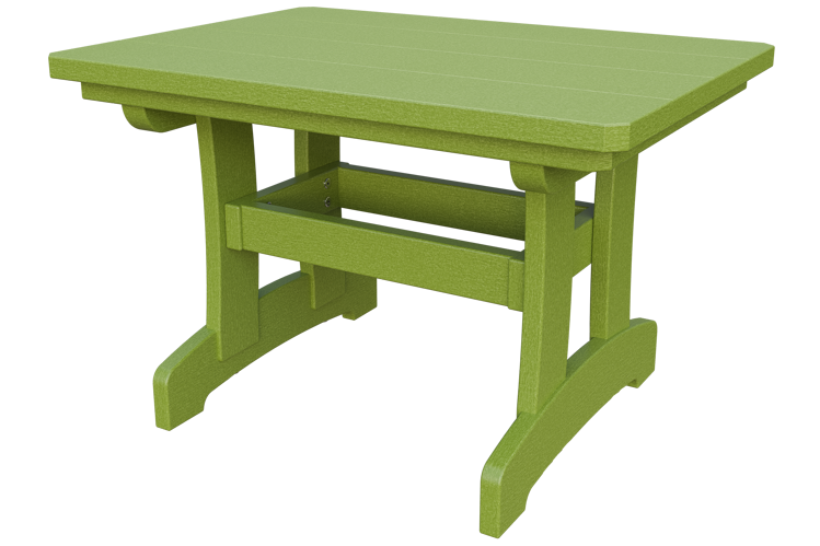 Patiova Recycled Plastic Adirondack Rectangle Coffee Table - LEAD TIME TO SHIP 6 WEEKS OR LESS