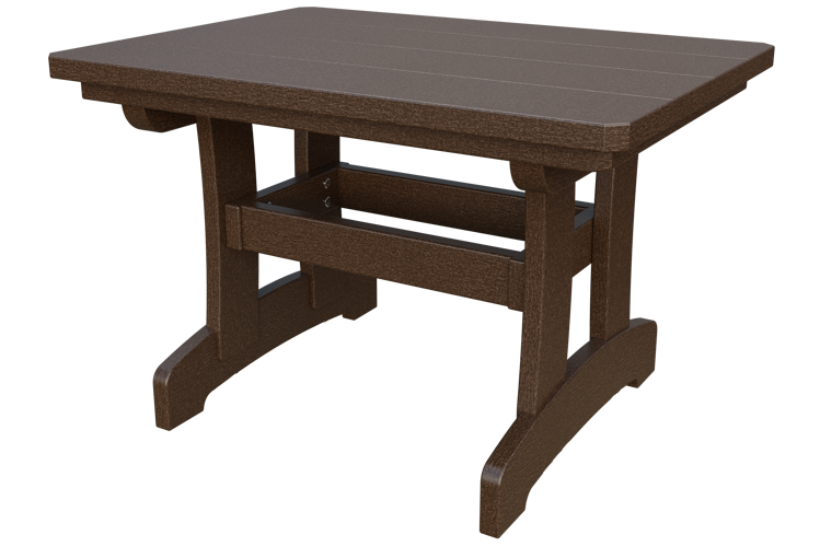 Patiova Recycled Plastic Adirondack Rectangle Coffee Table - LEAD TIME TO SHIP 6 WEEKS OR LESS