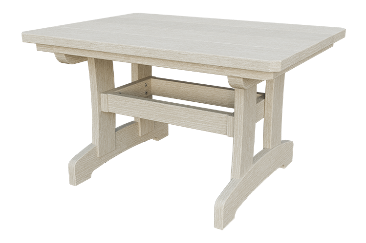 Patiova Recycled Plastic Adirondack Rectangle Coffee Table - LEAD TIME TO SHIP 6 WEEKS OR LESS