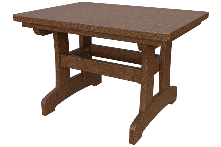 Patiova Recycled Plastic Adirondack Rectangle Coffee Table - LEAD TIME TO SHIP 6 WEEKS OR LESS