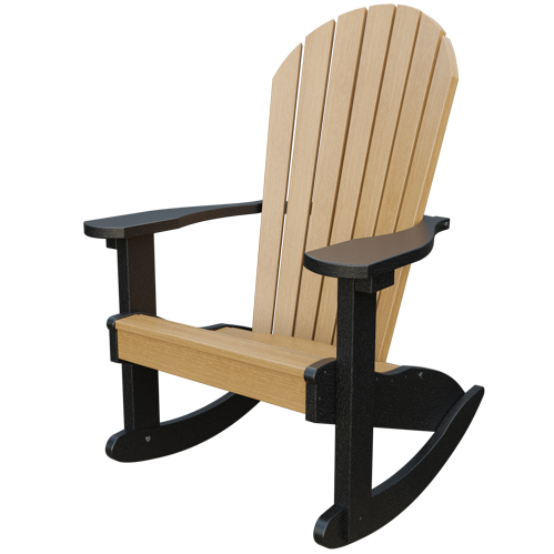 Patiova Recycled Plastic Adirondack Rocking Chair - LEAD TIME TO SHIP 4 WEEKS