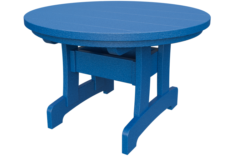 Patiova Recycled Plastic Adirondack Round Coffee Table - LEAD TIME TO SHIP 6 WEEKS OR LESS