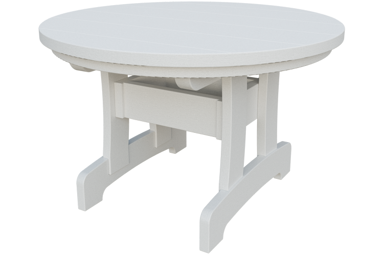 Patiova Recycled Plastic Adirondack Round Coffee Table - LEAD TIME TO SHIP 6 WEEKS OR LESS