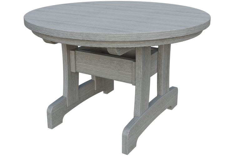 Patiova Recycled Plastic Adirondack Round Coffee Table - LEAD TIME TO SHIP 6 WEEKS OR LESS