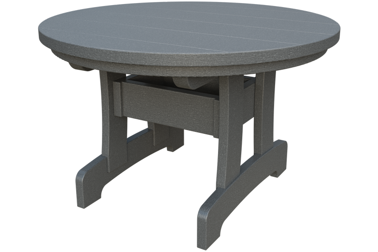 Patiova Recycled Plastic Adirondack Round Coffee Table - LEAD TIME TO SHIP 6 WEEKS OR LESS