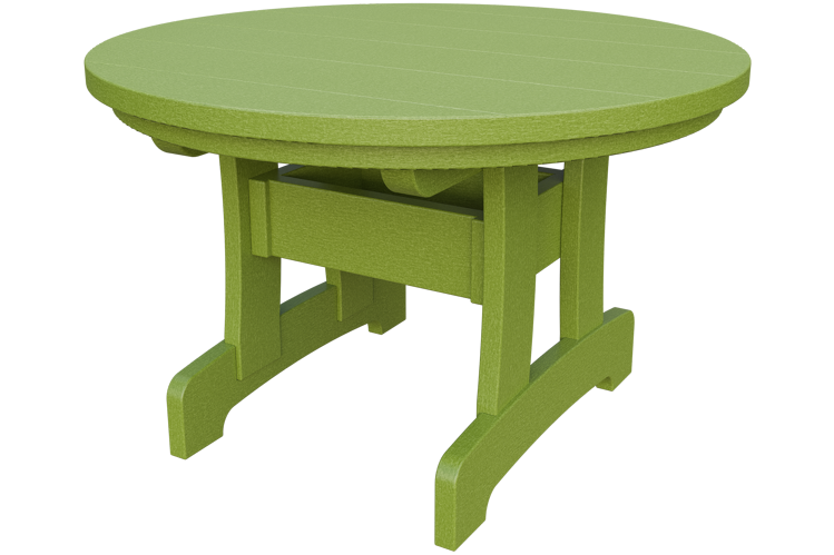 Patiova Recycled Plastic Adirondack Round Coffee Table - LEAD TIME TO SHIP 6 WEEKS OR LESS