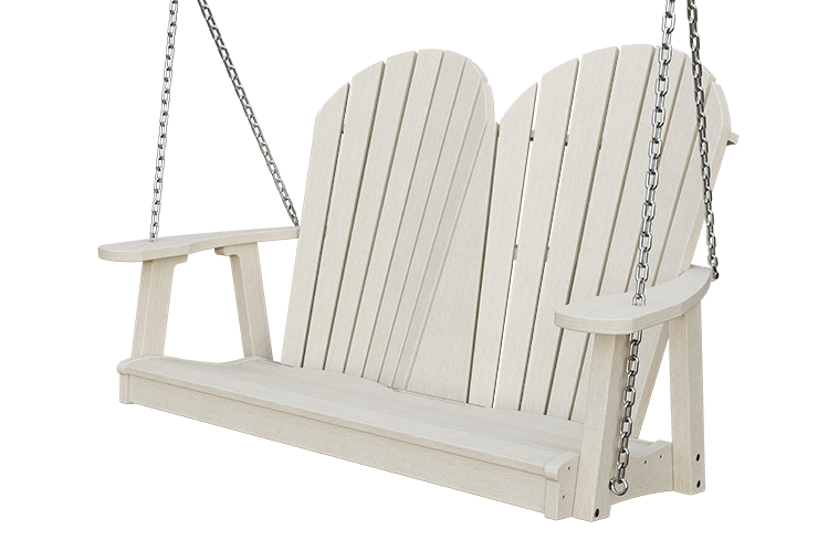 Patiova Recycled Plastic 4' Adirondack Hanging Swing - LEAD TIME TO SHIP 4 WEEKS