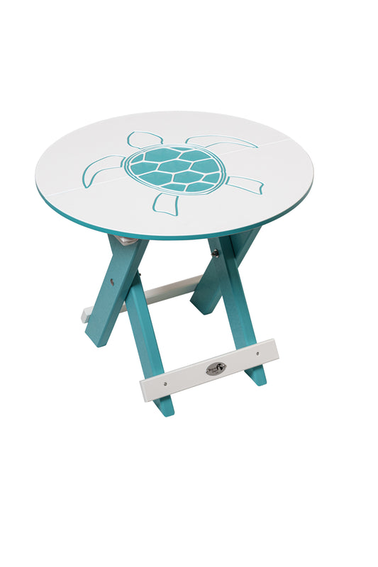 Beaver Dam Woodworks Bayside Round Folding Table - LEAD TIME TO SHIP 4 WEEKS OR LESS