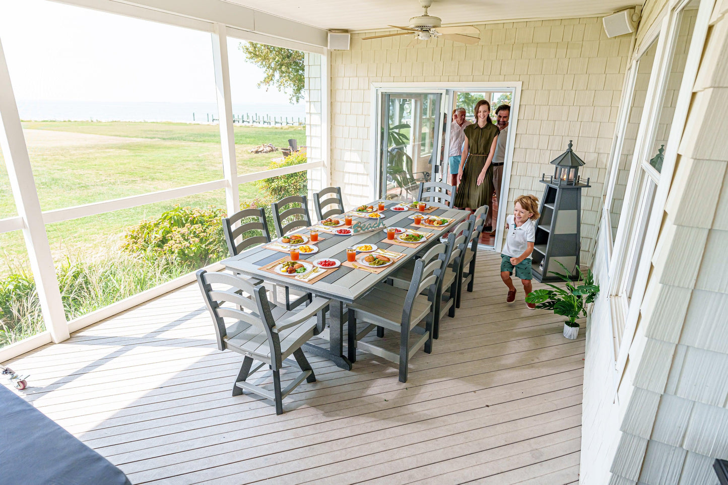 Beaver Dam Woodworks 43"x96" Seabreak Dining Table (DINING HEIGHT) - LEAD TIME TO SHIP 4 WEEKS OR LESS