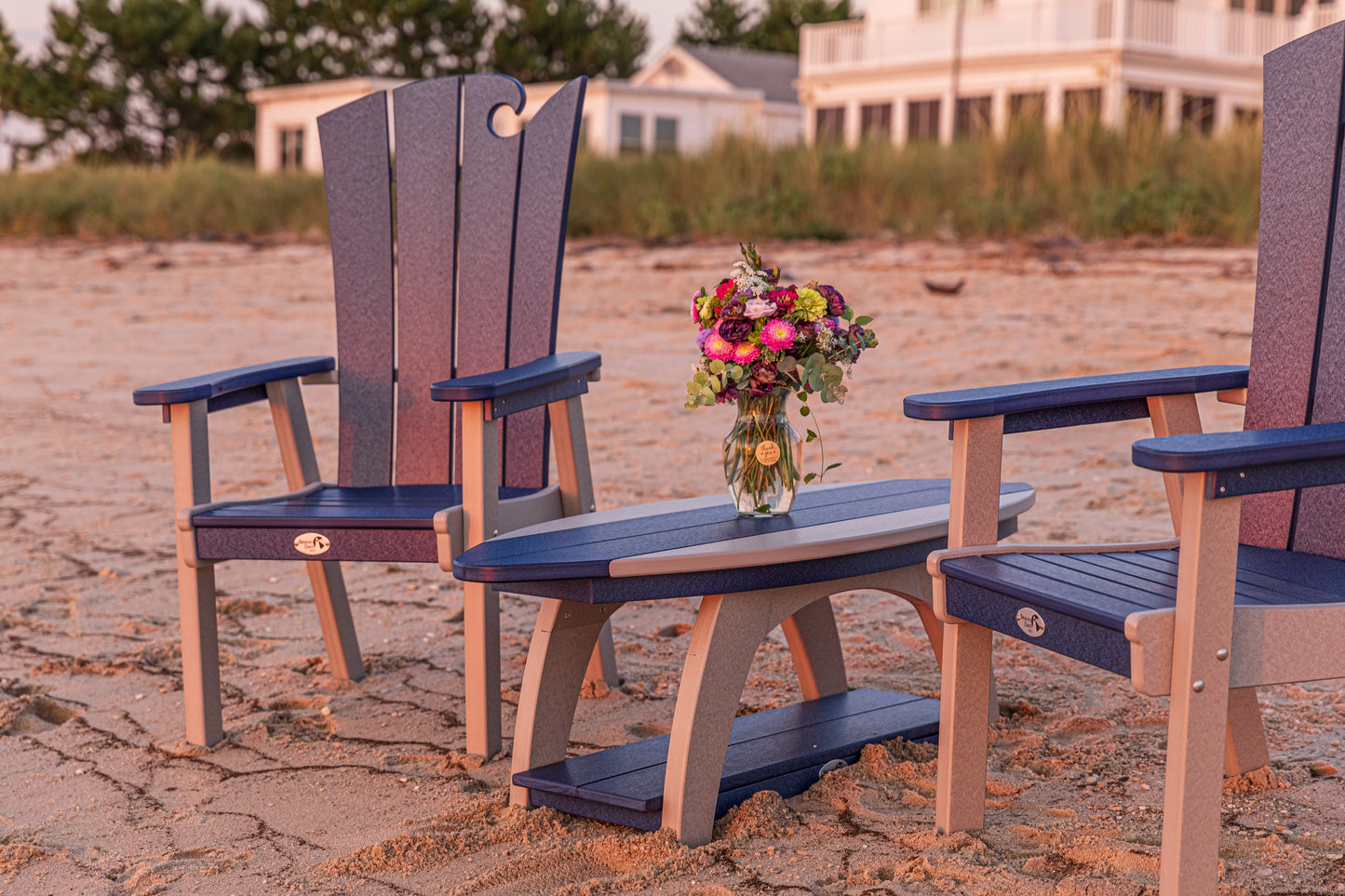 Beaver Dam Woodworks OceanWavz Dining Chair - LEAD TIME TO SHIP 3 WEEKS OR LESS