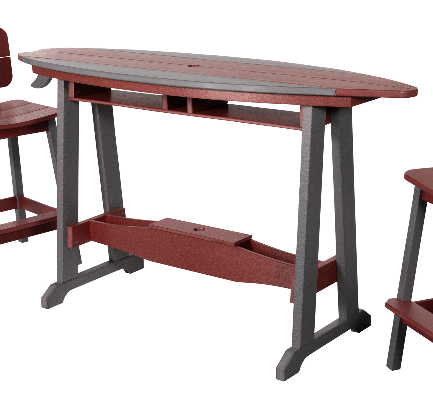 Beaver Dam Woodworks 6' Surf-Aira Bar Table - BAR HEIGHT (TABLE ONLY) - LEAD TIME TO SHIP 3 WEEKS OR LESS