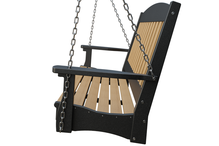 Patiova Recycled Plastic 5' English Garden Hanging Swing - LEAD TIME TO SHIP 6 WEEKS OR LESS