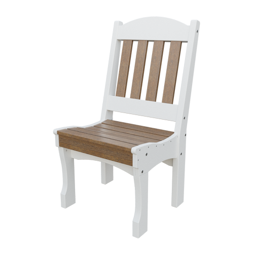 Patiova Recycled Plastic English Garden Dining Side Chair - LEAD TIME TO SHIP 6 WEEKS OR LESS