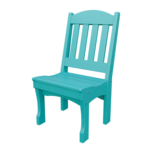 Patiova Recycled Plastic English Garden Dining Side Chair - LEAD TIME TO SHIP 6 WEEKS OR LESS