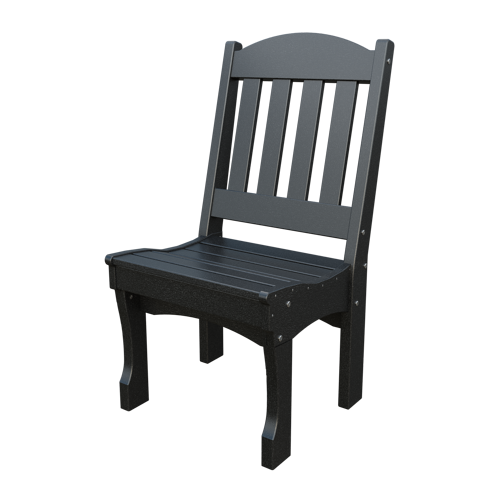 Patiova Recycled Plastic English Garden Dining Side Chair - LEAD TIME TO SHIP 6 WEEKS OR LESS