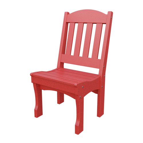 Patiova Recycled Plastic English Garden Dining Side Chair - LEAD TIME TO SHIP 6 WEEKS OR LESS