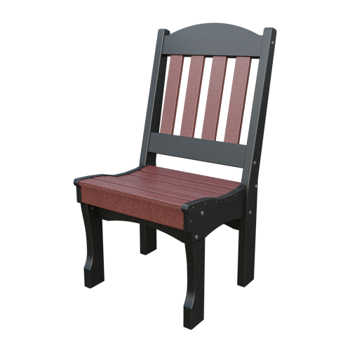 Patiova Recycled Plastic English Garden Dining Side Chair - LEAD TIME TO SHIP 6 WEEKS OR LESS