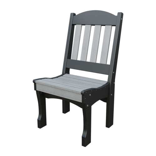 Patiova Recycled Plastic English Garden Dining Side Chair - LEAD TIME TO SHIP 6 WEEKS OR LESS