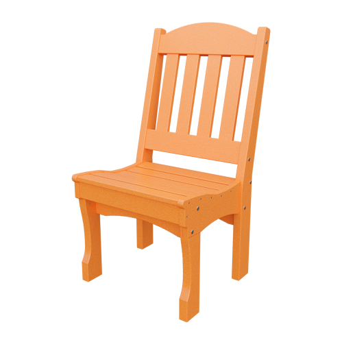 Patiova Recycled Plastic English Garden Dining Side Chair - LEAD TIME TO SHIP 6 WEEKS OR LESS