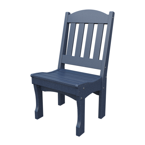 Patiova Recycled Plastic English Garden Dining Side Chair - LEAD TIME TO SHIP 6 WEEKS OR LESS