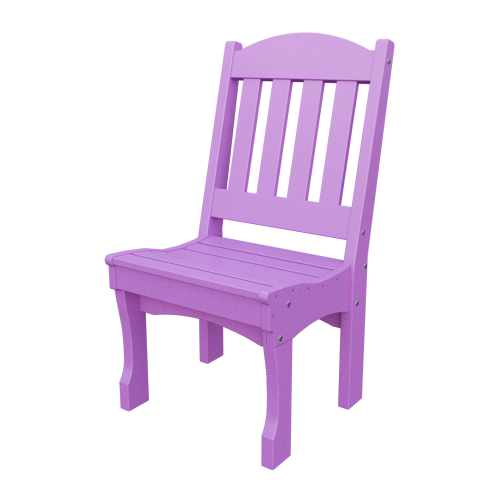 Patiova Recycled Plastic English Garden Dining Side Chair - LEAD TIME TO SHIP 6 WEEKS OR LESS