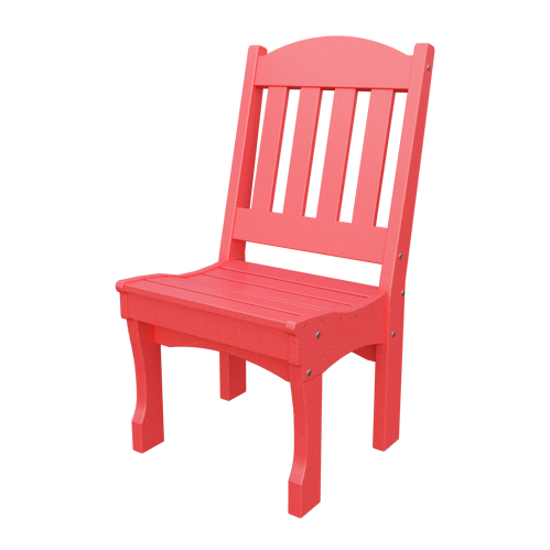 Patiova Recycled Plastic English Garden Dining Side Chair - LEAD TIME TO SHIP 6 WEEKS OR LESS