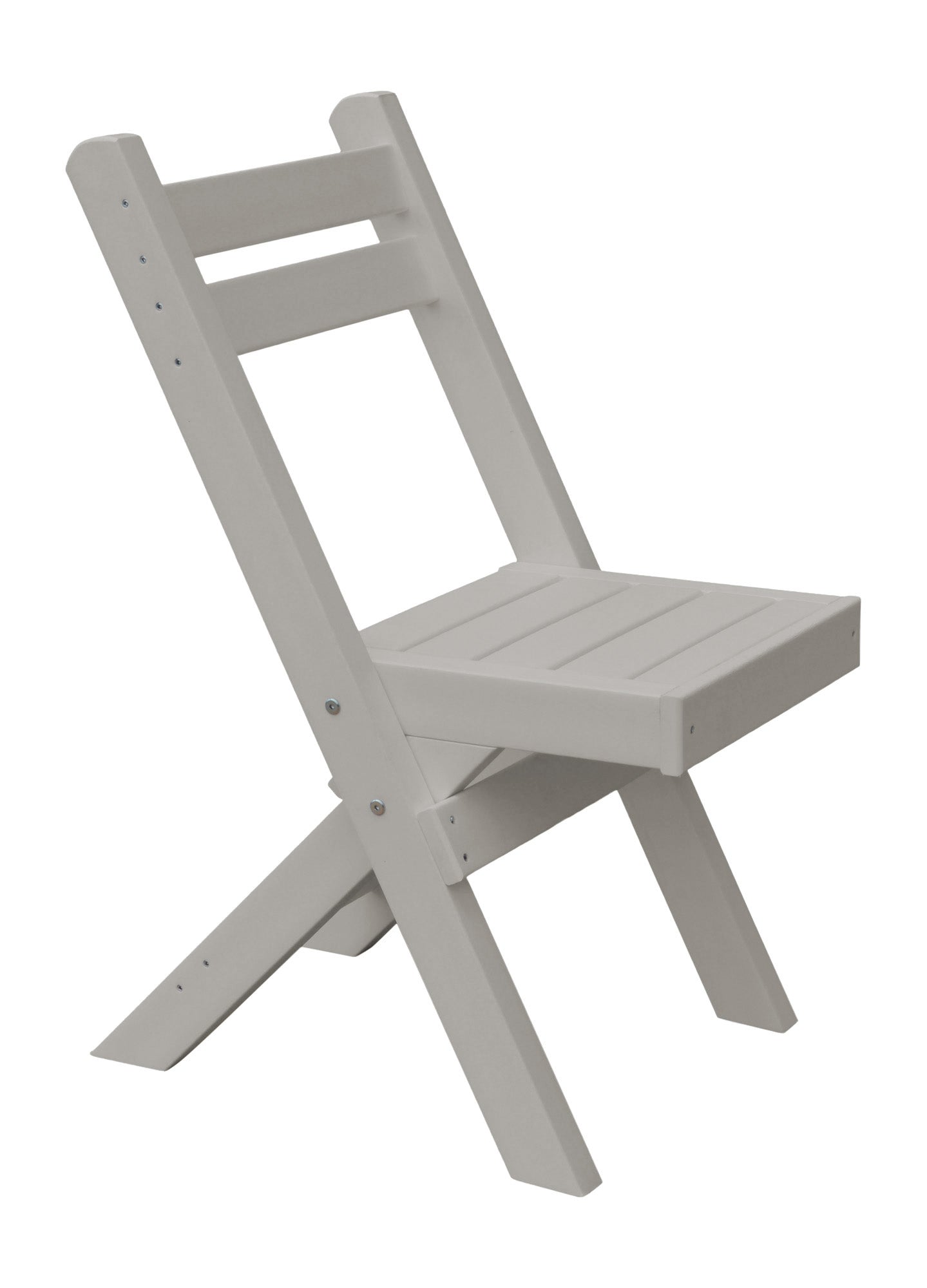 A&L Furniture Company Recycled Plastic Coronado Folding Bistro Chair - LEAD TIME TO SHIP 10 BUSINESS DAYS