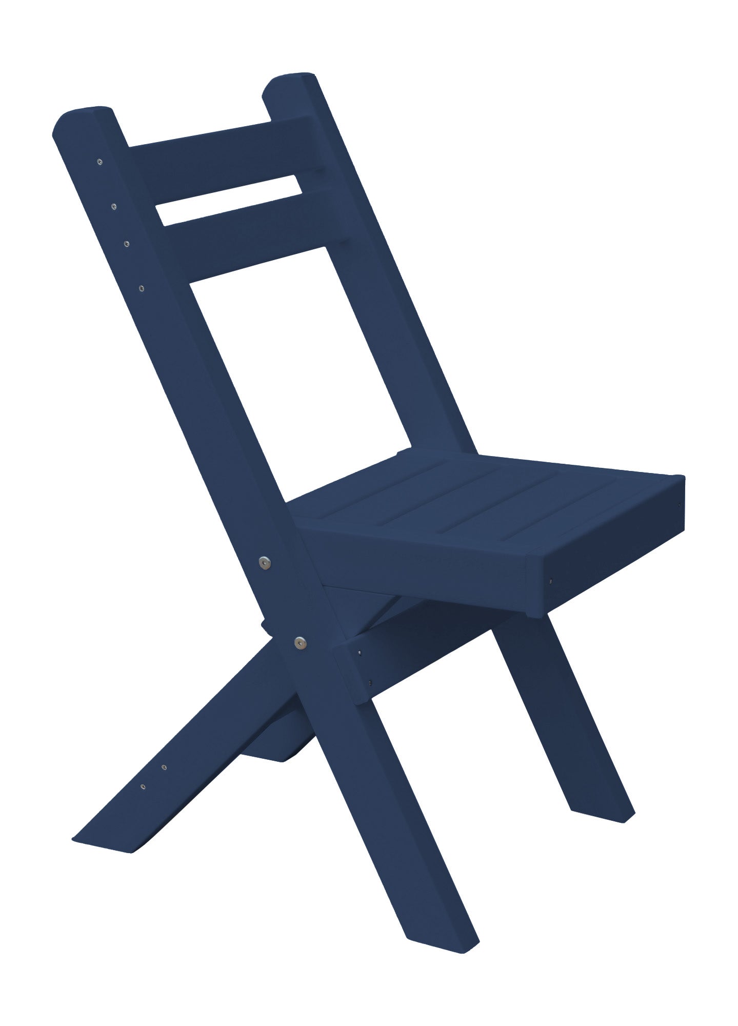 A&L Furniture Company Recycled Plastic Coronado Folding Bistro Chair - LEAD TIME TO SHIP 10 BUSINESS DAYS