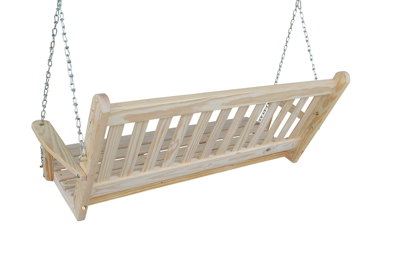 A&L Furniture Co. Yellow Pine 5' Traditional English Swing - LEAD TIME TO SHIP 10 BUSINESS DAYS