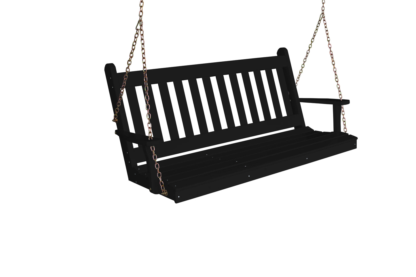 A&L Furniture Co. Yellow Pine 5' Traditional English Swing - LEAD TIME TO SHIP 10 BUSINESS DAYS