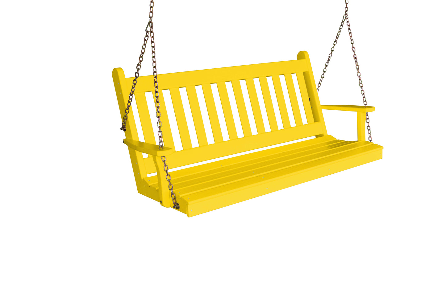 A&L Furniture Co. Yellow Pine 5' Traditional English Swing - LEAD TIME TO SHIP 10 BUSINESS DAYS