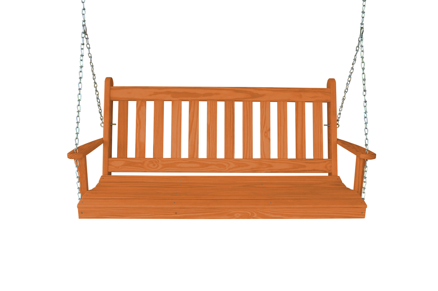 A&L Furniture Co. Yellow Pine 5' Traditional English Swing - LEAD TIME TO SHIP 10 BUSINESS DAYS