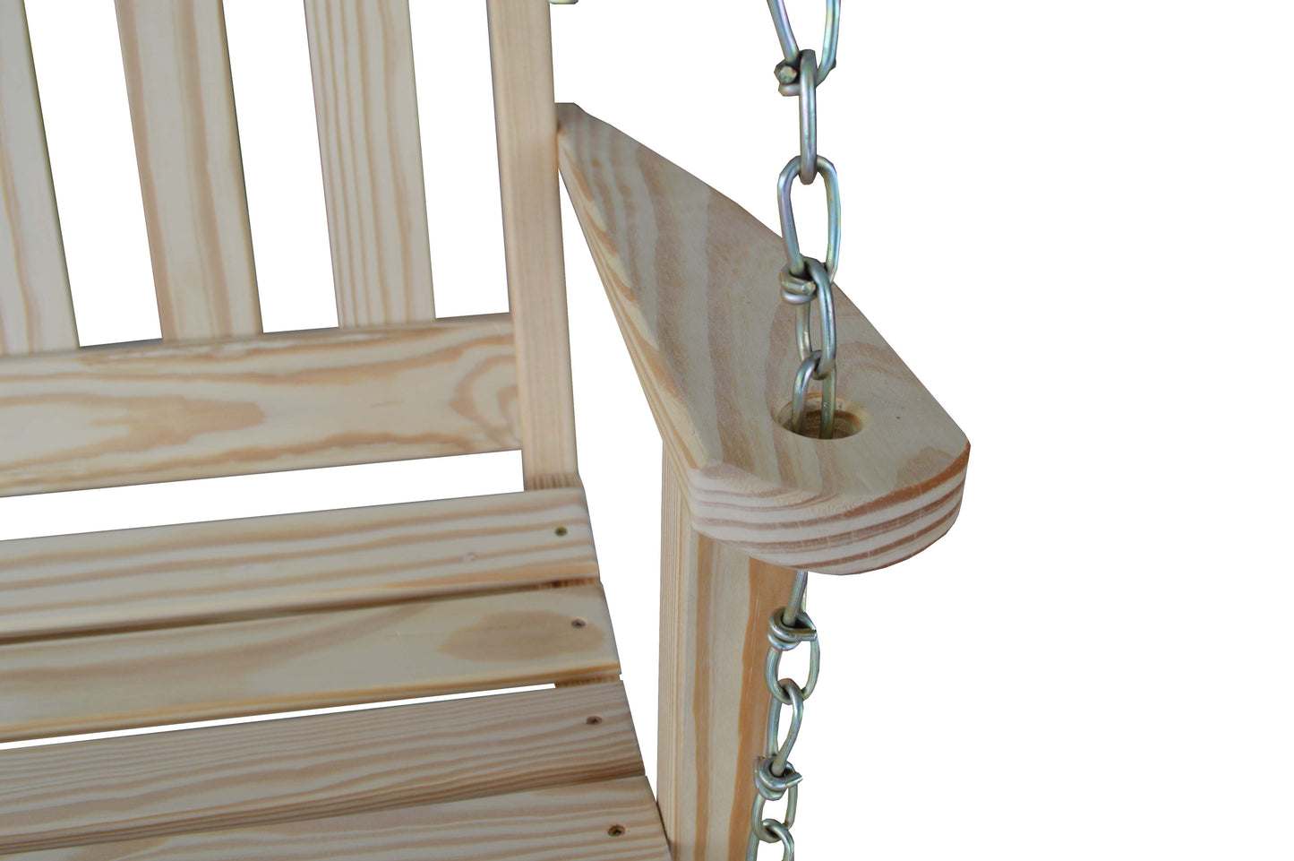 A&L Furniture Co. Yellow Pine 5' Traditional English Swing - LEAD TIME TO SHIP 10 BUSINESS DAYS