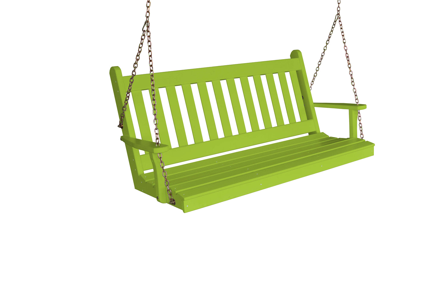 A&L Furniture Co. Yellow Pine 5' Traditional English Swing - LEAD TIME TO SHIP 10 BUSINESS DAYS