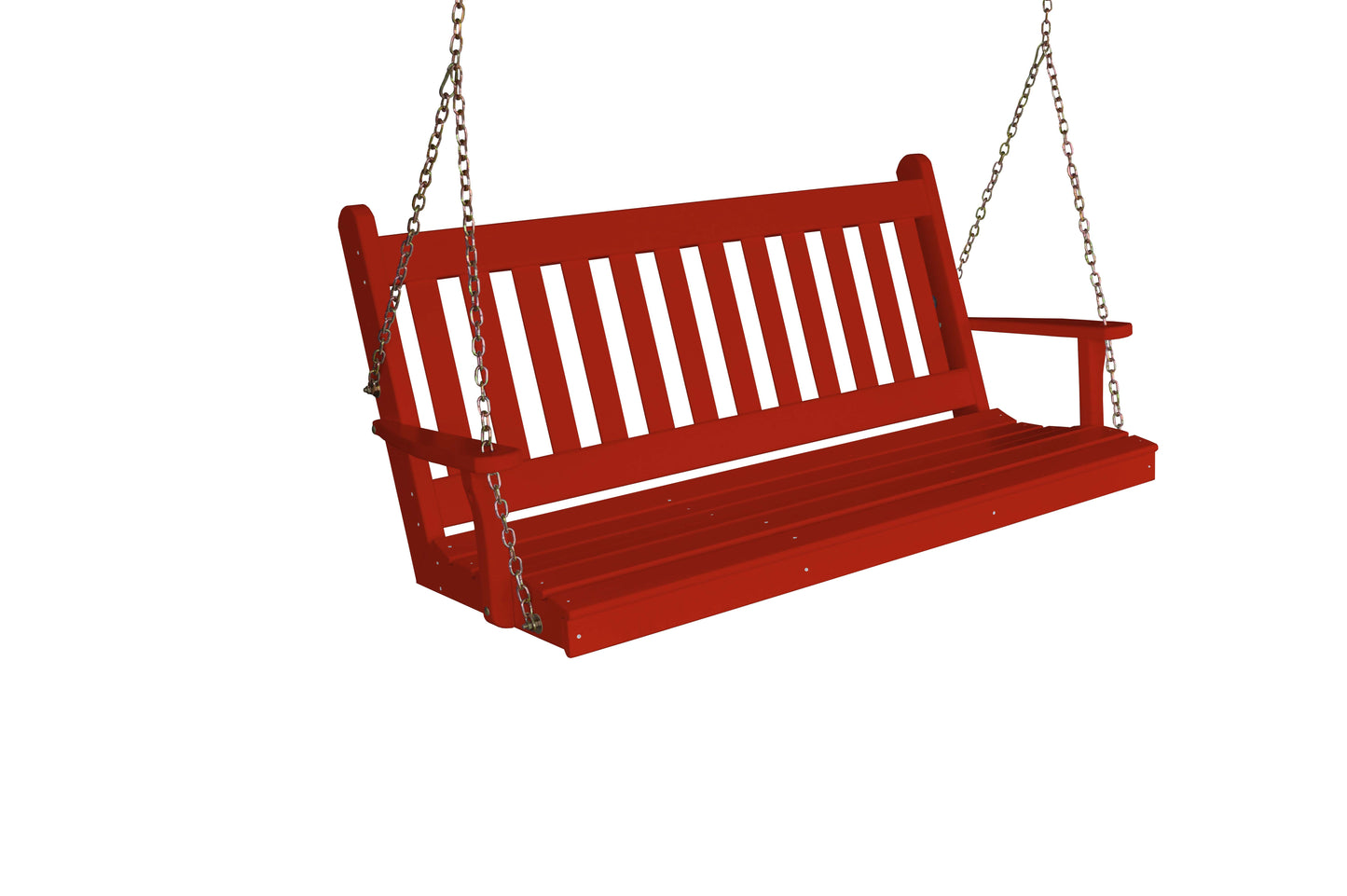 A&L Furniture Co. Yellow Pine 5' Traditional English Swing - LEAD TIME TO SHIP 10 BUSINESS DAYS